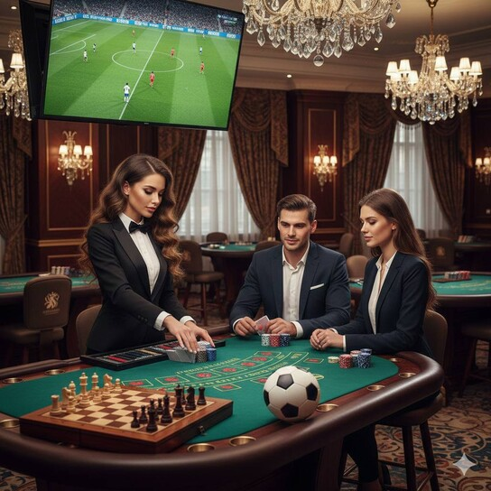 棋牌直播主视觉